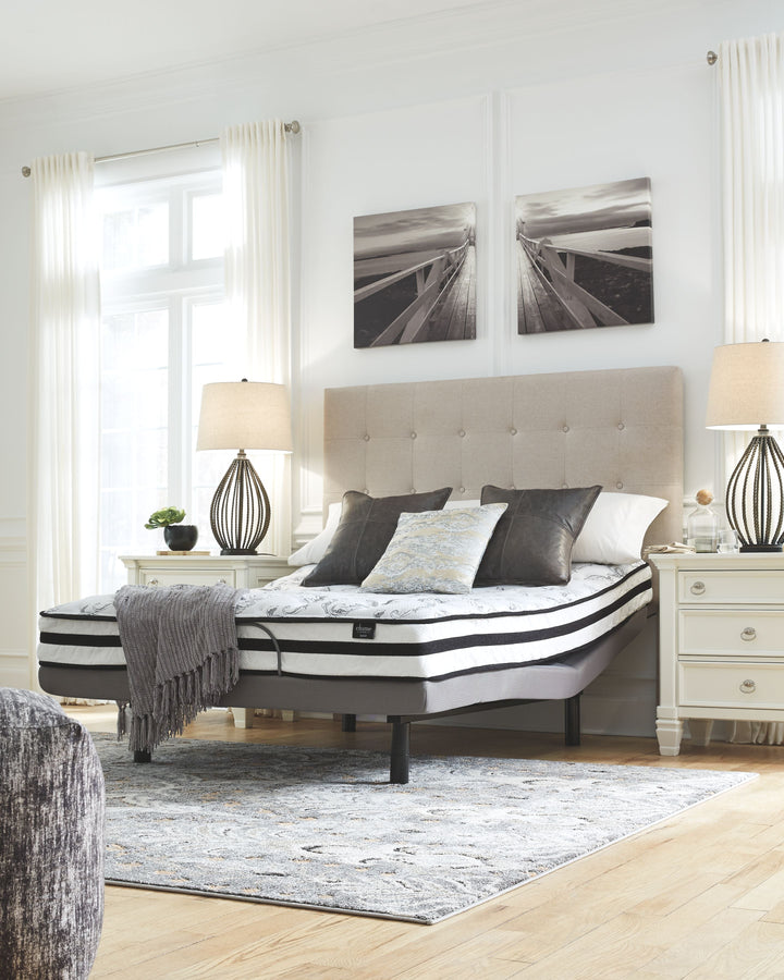 8 Inch Chime Innerspring - 8" Firm King Mattress - White