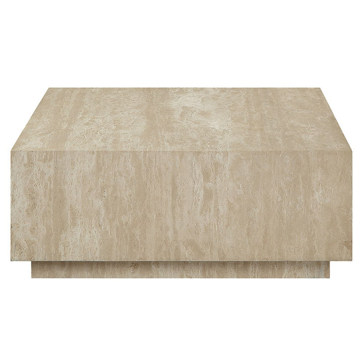 Deon - Coffee Table - Beige Marble