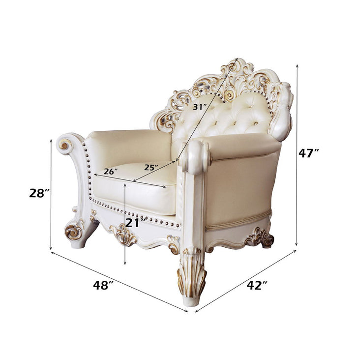vendome-chair-with-pillow-champagne-synthetic-leather-antique-pearl