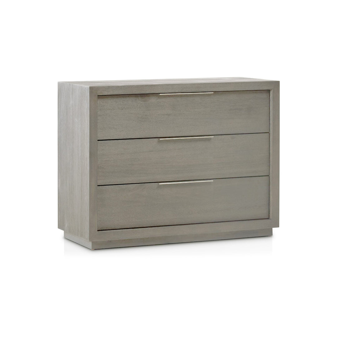 Modus Furniture Azbx84Ba Oxford Three Drawer Nightstand In Mineral 2024