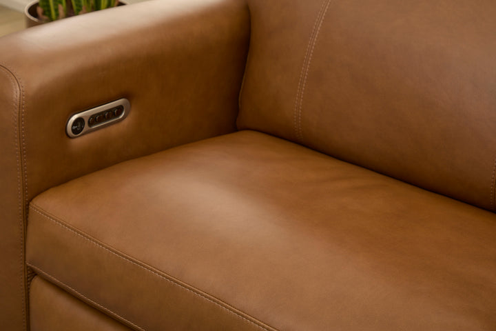 flexsteel-1596-64ph-70572-wyatt-power-reclining-loveseat-with-console-power-headrests-lumbar-light-brown