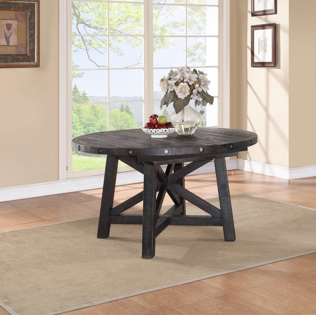 Modus Furniture 7Yc961R Yosemite Solid Wood Round Extension Table