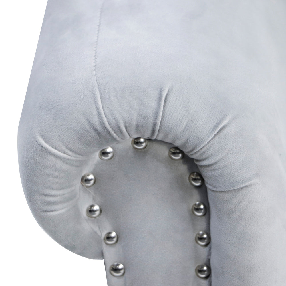grey-velvet-lounge-chaise-with-storage-pillow-modern-upholstered-rolled-arm