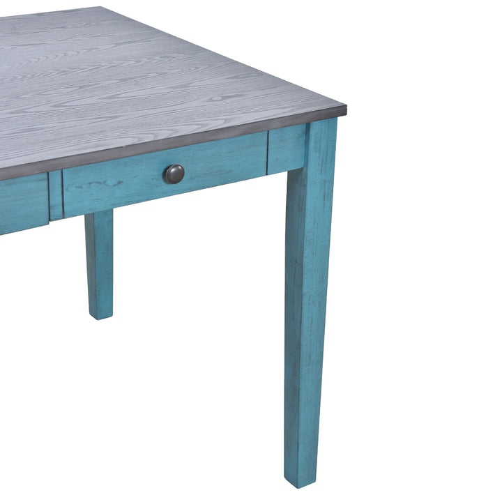 compact-6-piece-dining-set-with-4-chairs-bench-storage-drawer-walnut-buttermilk