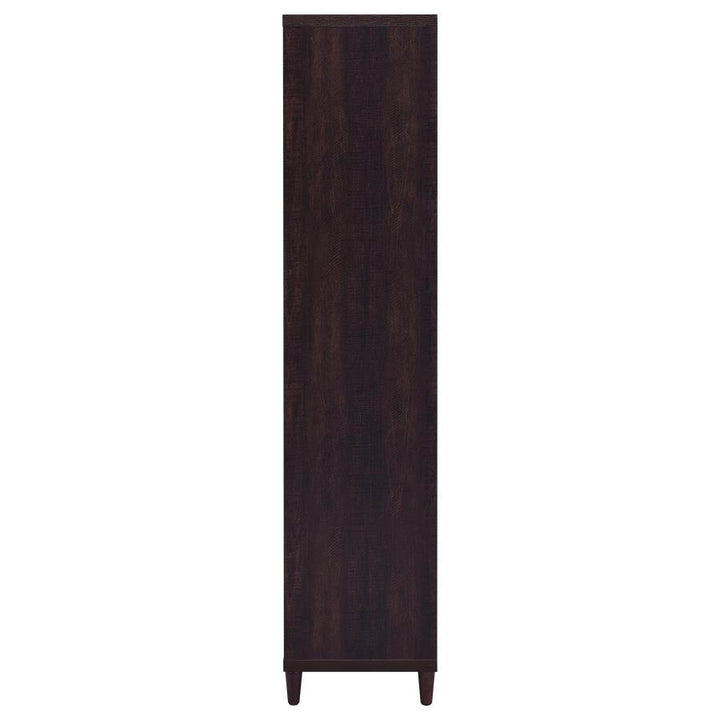 Wadeline - 2 Door Tall Accent Storage Cabinet - Rustic Tobacco
