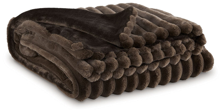 Alsonwell - Throw (Set of 3) - Brown