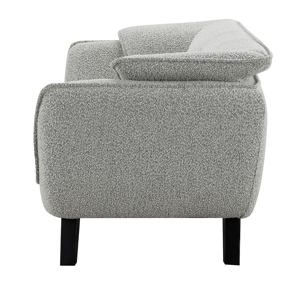 Nayeli - Loveseat - Light Gray Boucle