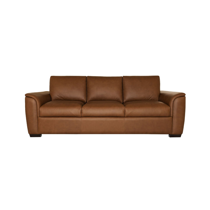 flexsteel-henry-caramel-leather-sofa