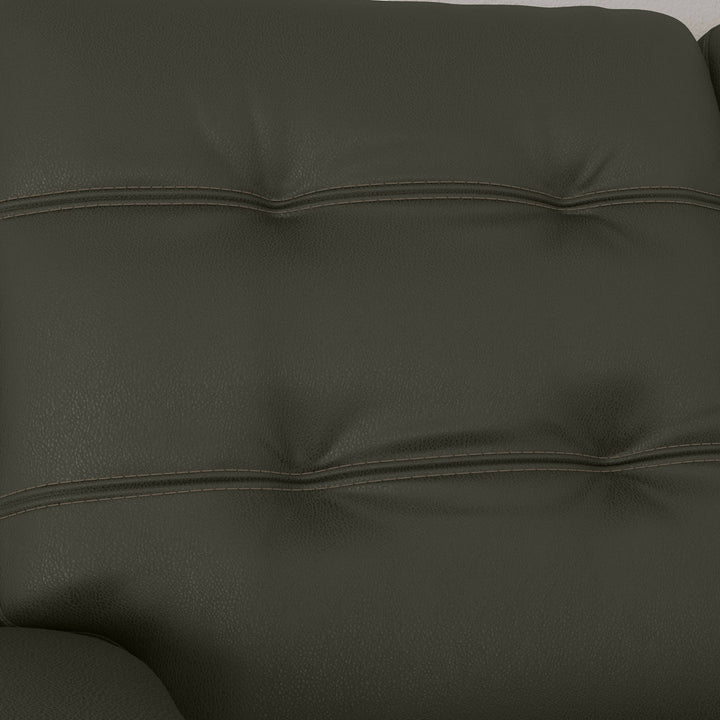 Iris Power Reclining Loveseat With Console &amp; Power Headrests Charcoal