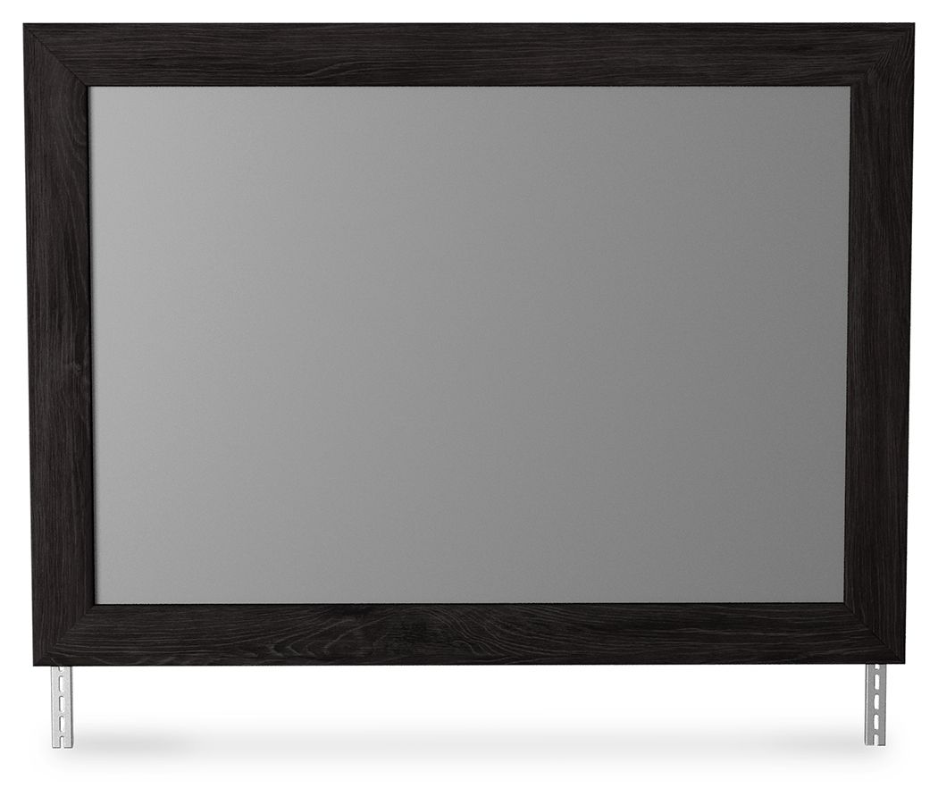 Belachime - Bedroom Mirror - Charcoal