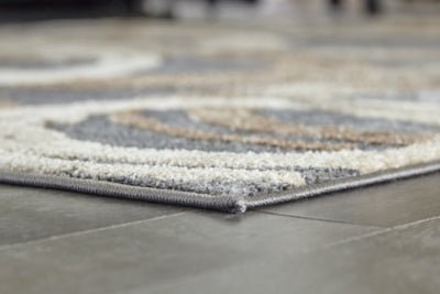 Faelyn 7'10" x 9'10" Rug - Dark Gray Area Rug modern furniture Contempo Furniture