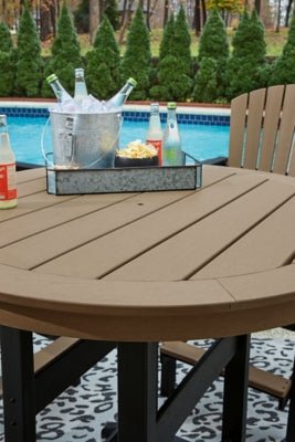 Fairen Trail Bar Table - Black Bar Table modern furniture Contempo Furniture