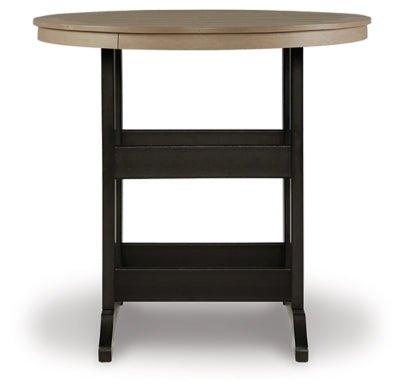 Fairen Trail Bar Table - Black Bar Table modern furniture Contempo Furniture