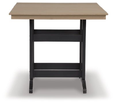 Fairen Trail Outdoor Counter Height Dining Table - Black Dining Table modern furniture Contempo Furniture