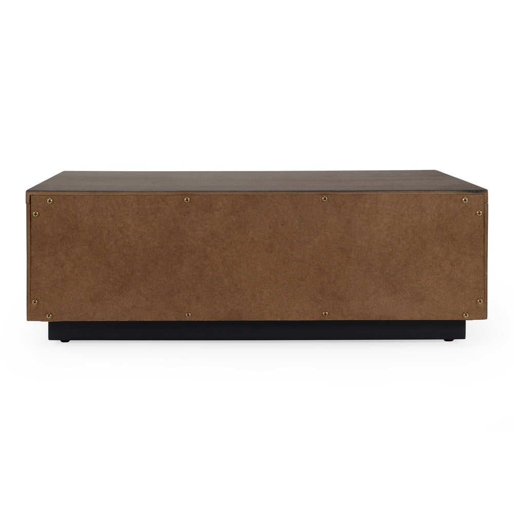 Fantasia - Dark Walnut/Dark Grey Bed and Two Nightstands - View 18