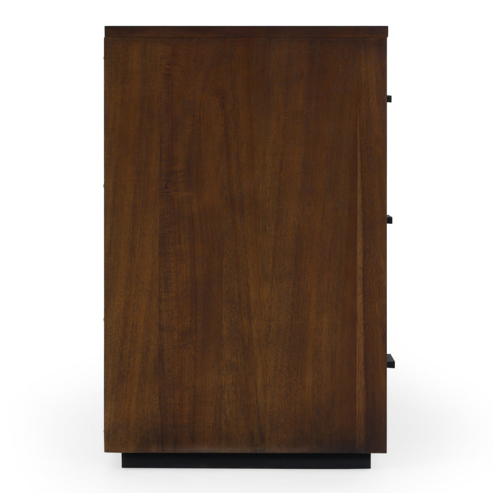 Fantasia - Contemporary Dark Walnut Dresser - View 8
