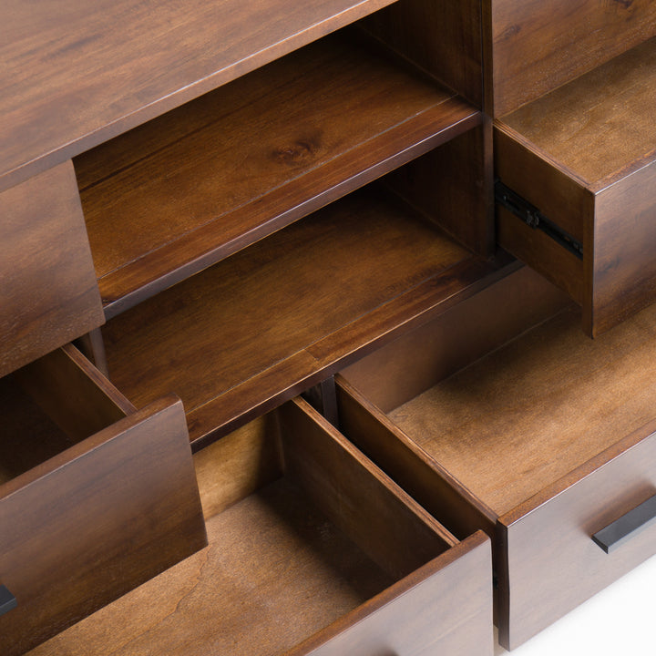 Fantasia  Contemporary Dark Walnut Dresser