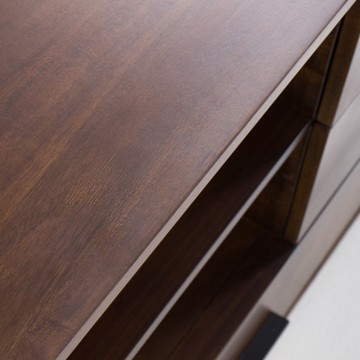 Fantasia  Contemporary Dark Walnut Dresser