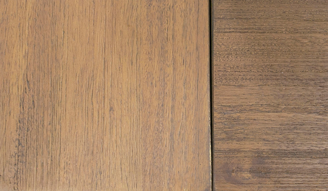 Fantasia  Contemporary Walnut & Grey Bed with Two Nightstands