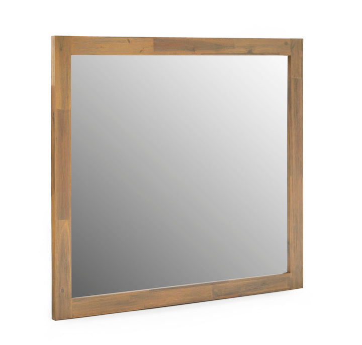 Fantasia - Contemporary Walnut Mirror