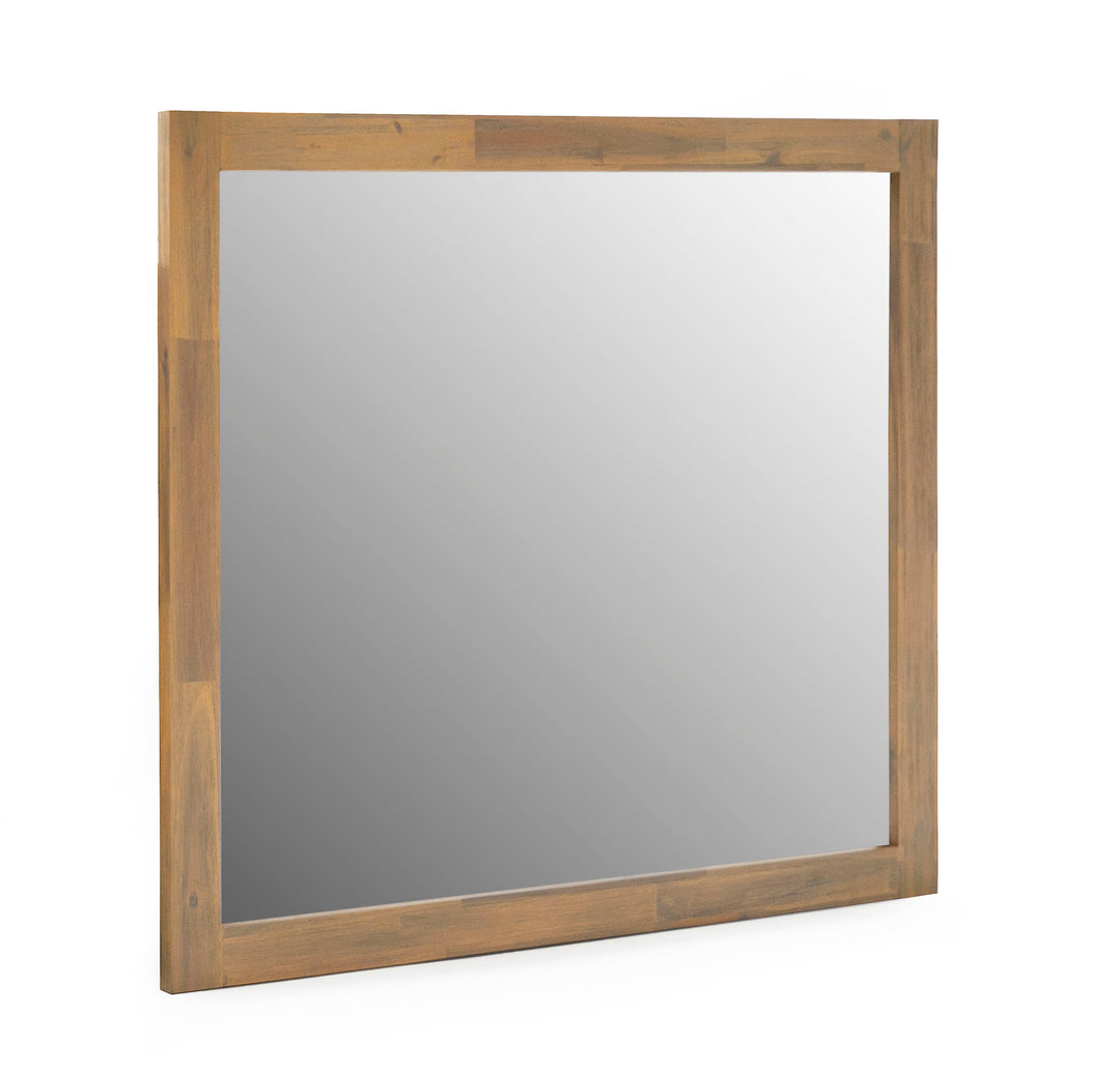 Fantasia - Contemporary Walnut Mirror