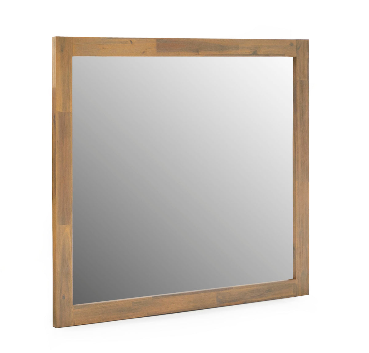 Fantasia - Contemporary Walnut Mirror - View 4
