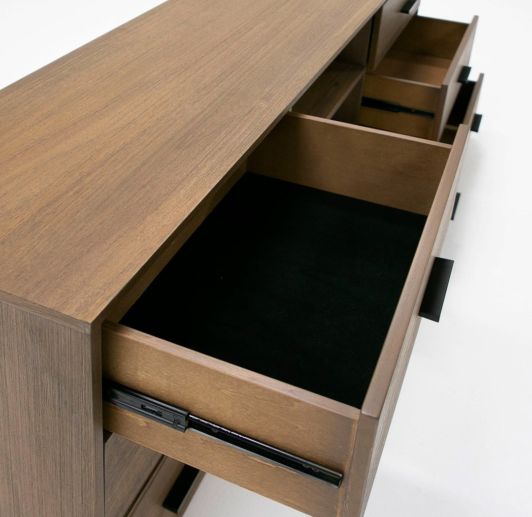 Fantasia - Contemporary Walnut Dresser