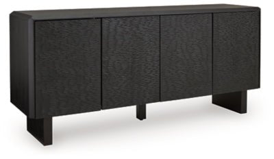 Farrelmore Accent Cabinet - Black | Ashley Furniture