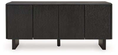 Farrelmore Accent Cabinet - Black Accent Cabinet modern furniture Contempo Furniture
