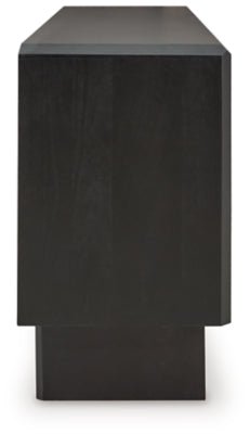 Farrelmore Accent Cabinet - Black Accent Cabinet modern furniture Contempo Furniture