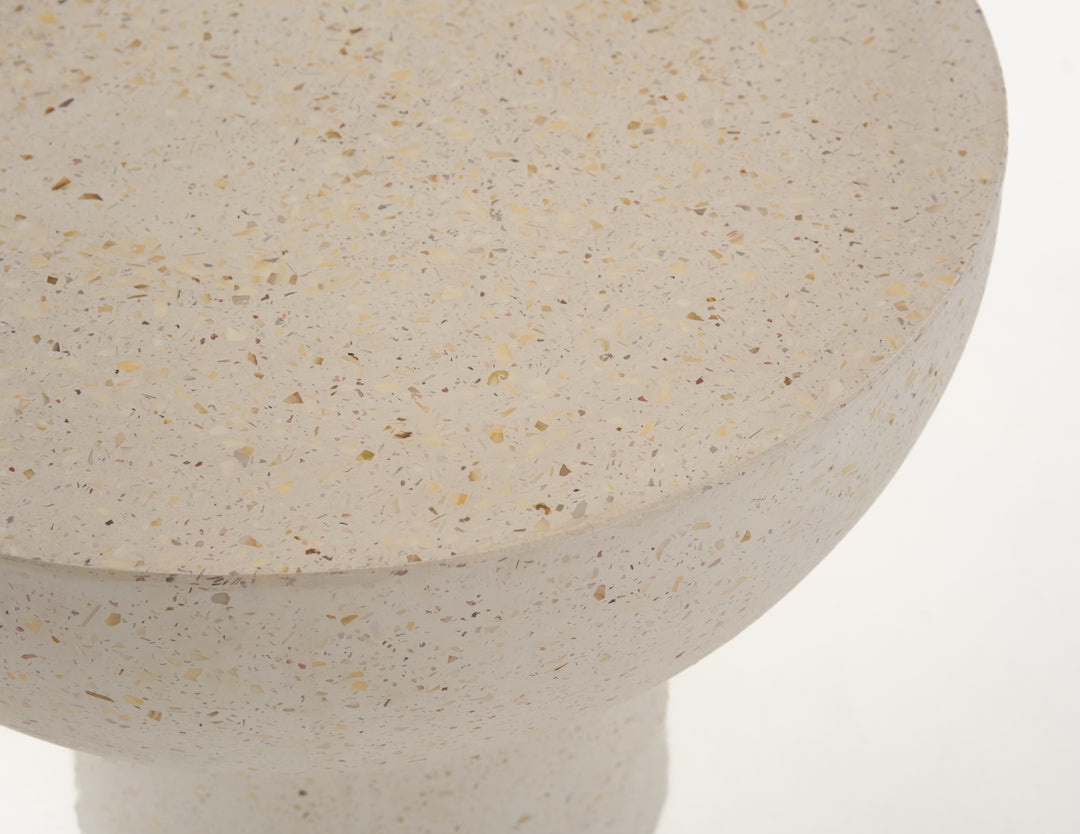 Fate - Modern Terrazzo Concrete End Table