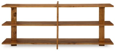 Fayemour Console Sofa Table - Light Brown Console Table modern furniture Contempo Furniture