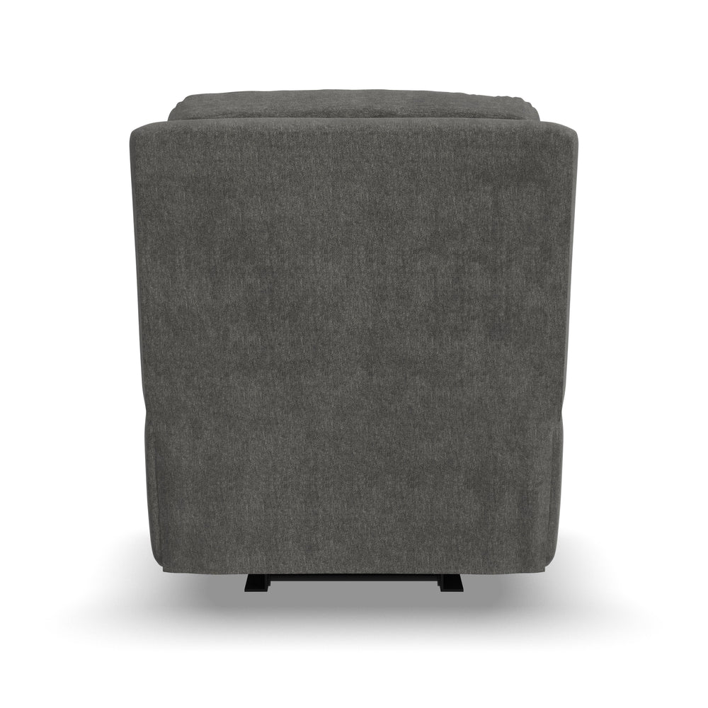 Penn Power Rocking Recliner With Power Headrest & Lumbar Dark Gray