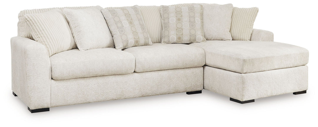 Chessington - 2-Piece Sectional With Raf Corner Chaise - Ivory by Ashley Furniture product image