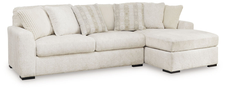 Chessington - 2-Piece Sectional With Raf Corner Chaise - Ivory by Ashley Furniture product image
