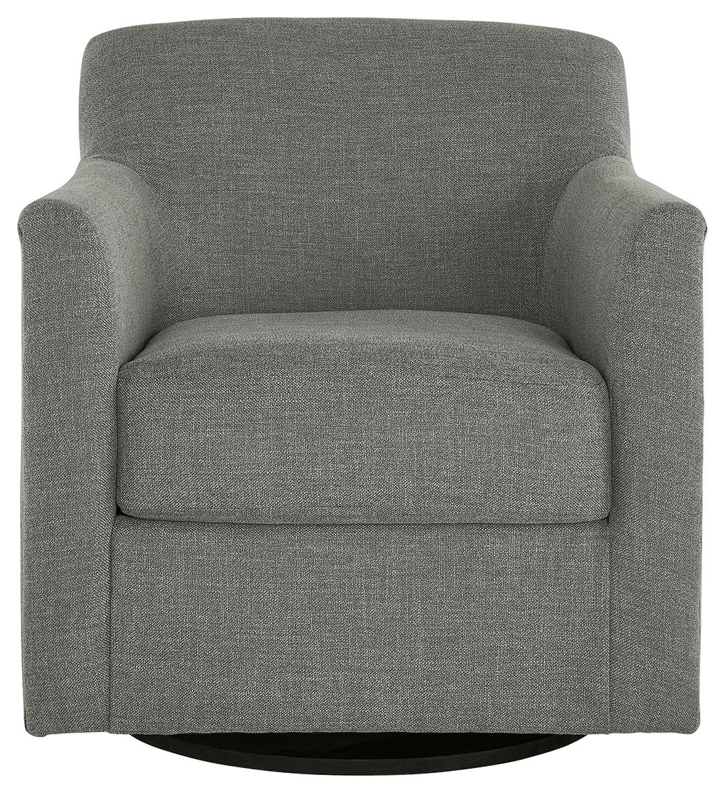 Bradney - Swivel Accent Chair - Gray