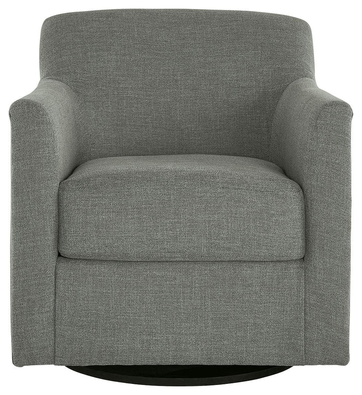 Bradney - Swivel Accent Chair - Gray