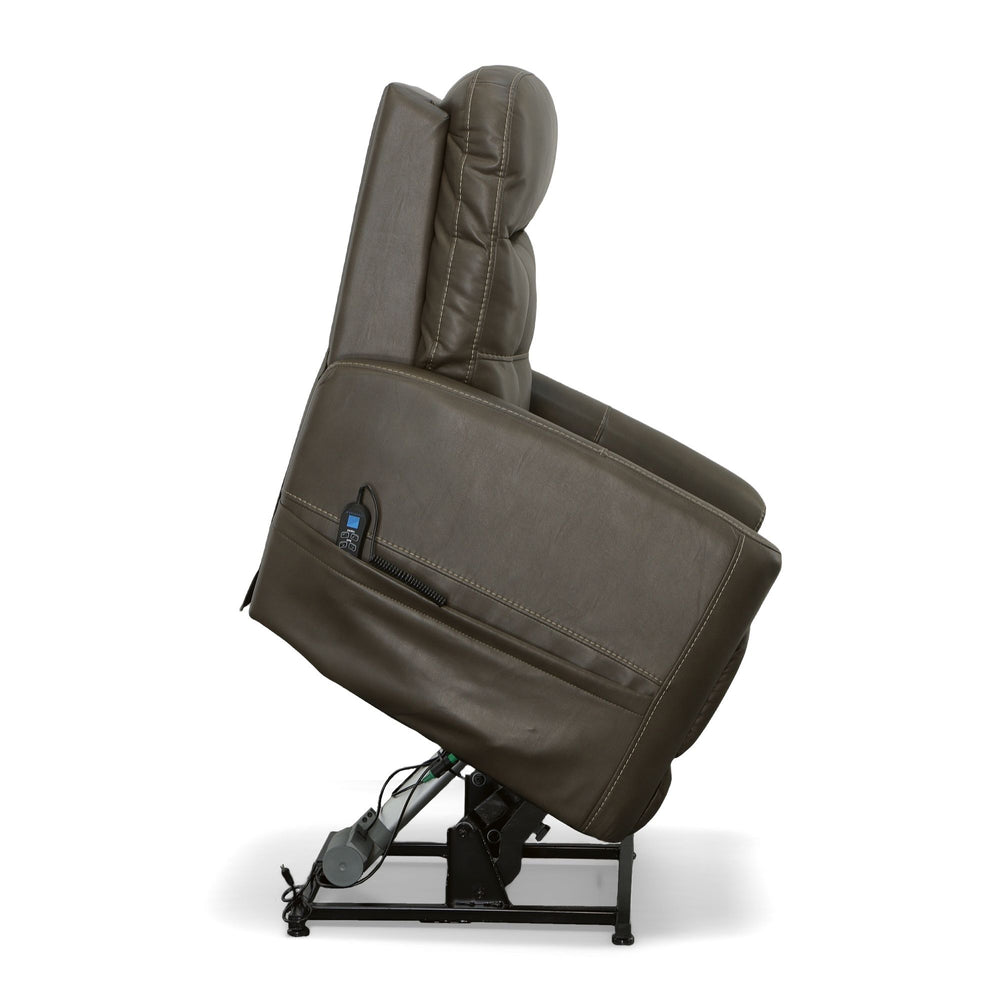 Kenner Power Lift Recliner With Power Headrest & Lumbar Driftwood