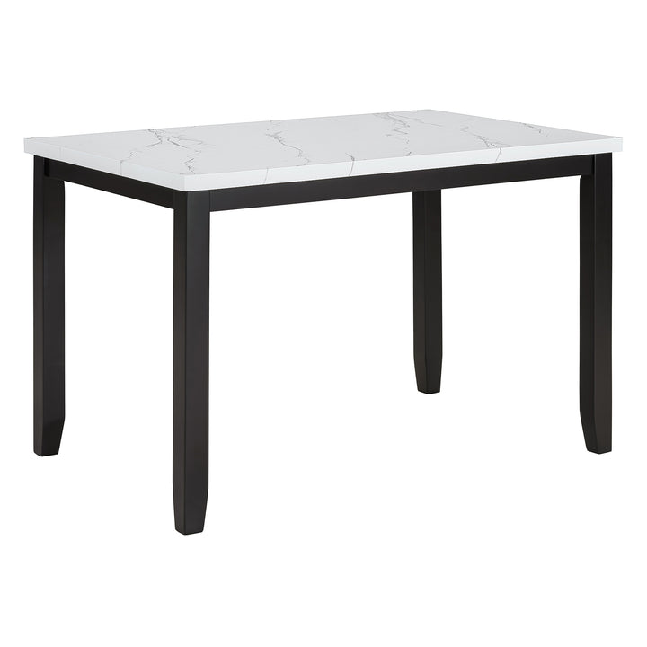 5-piece-modern-marble-dining-table-set-with-upholstered-chairs-white-light-gray-black