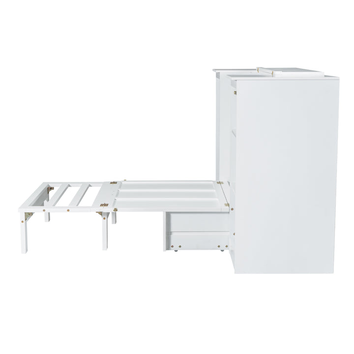 2twin-size-murphy-bed-with-bedside-shelves-and-wardrobe-white