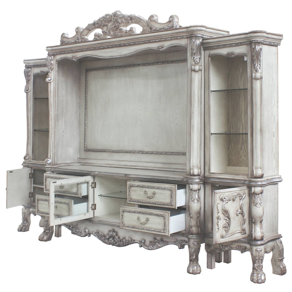 Dresden - Entertainment Center - Vintage Bone White