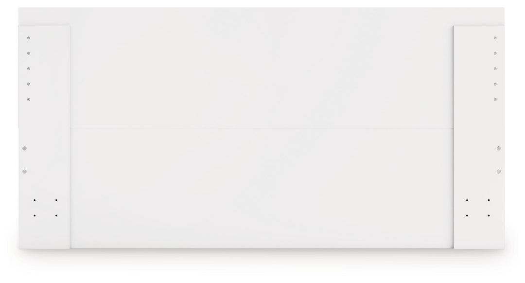 Onita - King Panel Platform Bed With Storage - White by Ashley Furniture product image