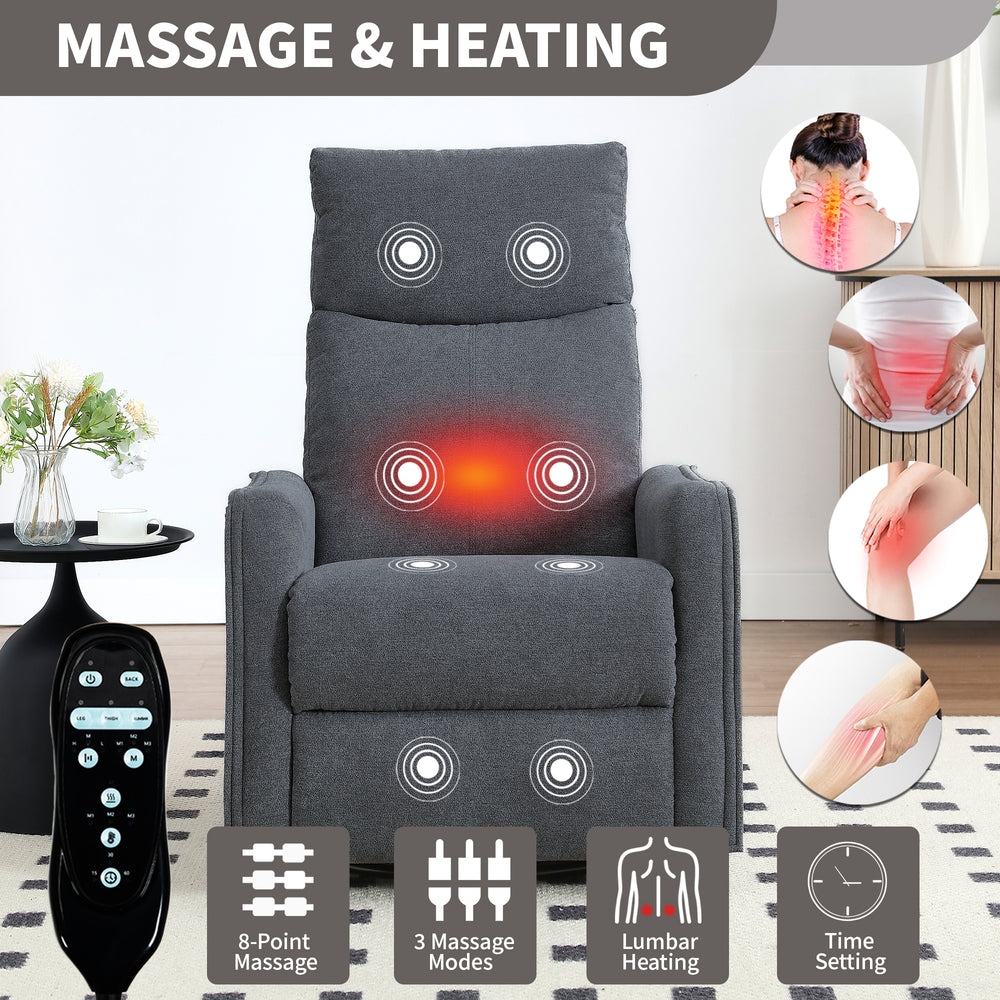 heat-massage-manual-recliner-chair-with-rocker-and-swivel-grey-fabric