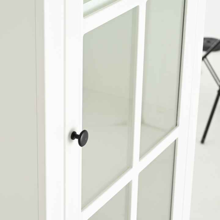 retro-style-hutch-cabinet-with-single-glass-door-white