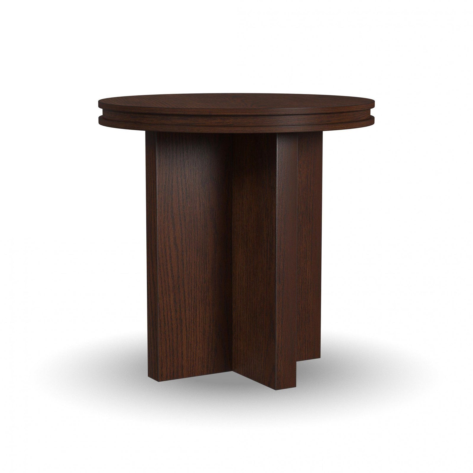 flexsteel-w1026-02-waterfall-round-end-table-brown