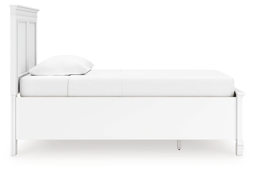 Fortman - Twin Panel Storage Bed - White by Ashley Furniture product image