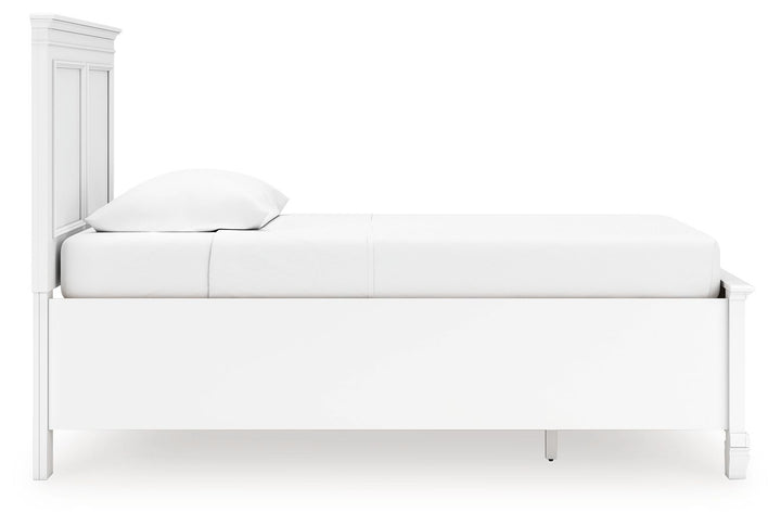 Fortman - Twin Panel Storage Bed - White by Ashley Furniture product image