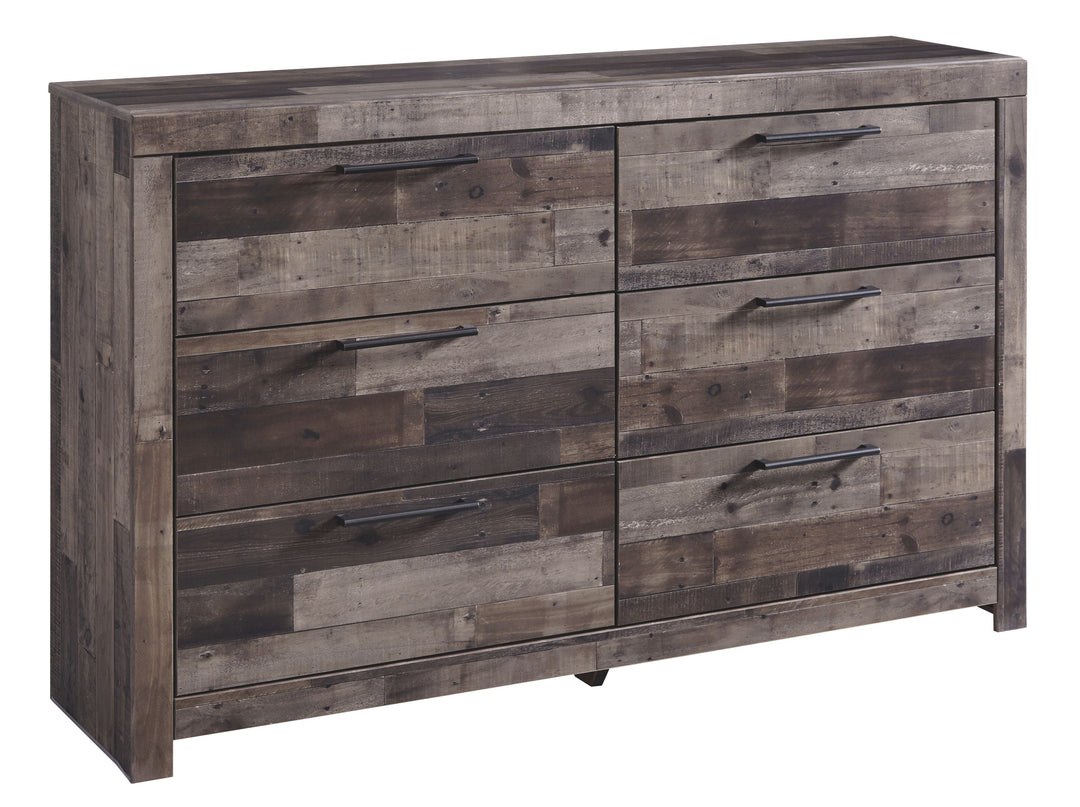 Derekson - Six Drawer Dresser - Multi Gray