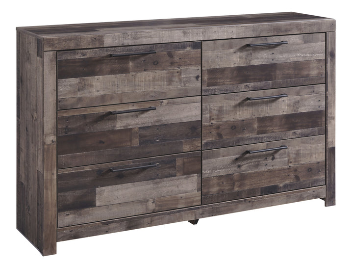 Derekson - Six Drawer Dresser - Multi Gray