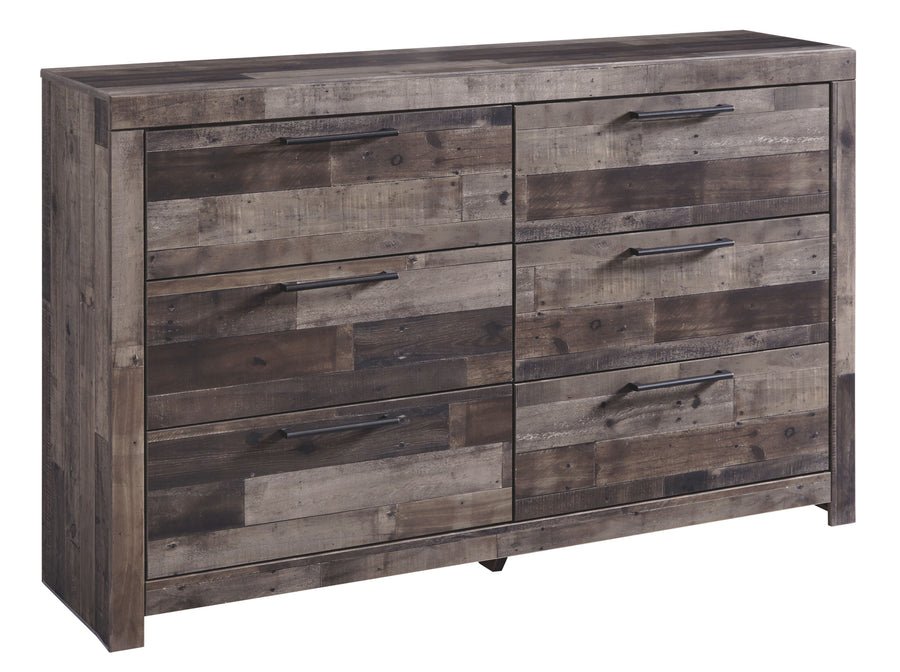 Derekson - Six Drawer Dresser - Multi Gray